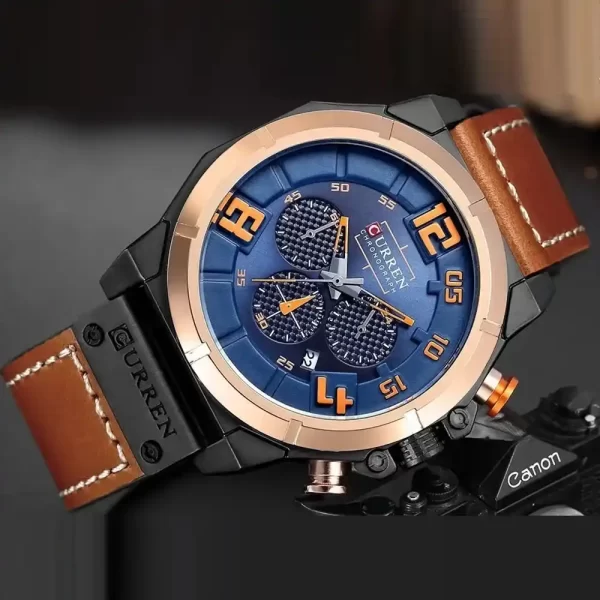 marca-curren-reloj Reloj hombres elegante | RelojeríaFR