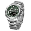 marca-de-relojes-para-hombre-doble-hora-cuarzo-multifuncional-color-plateado-fondo-verde Reloj para hombre Colombia – Naviforce NF9217