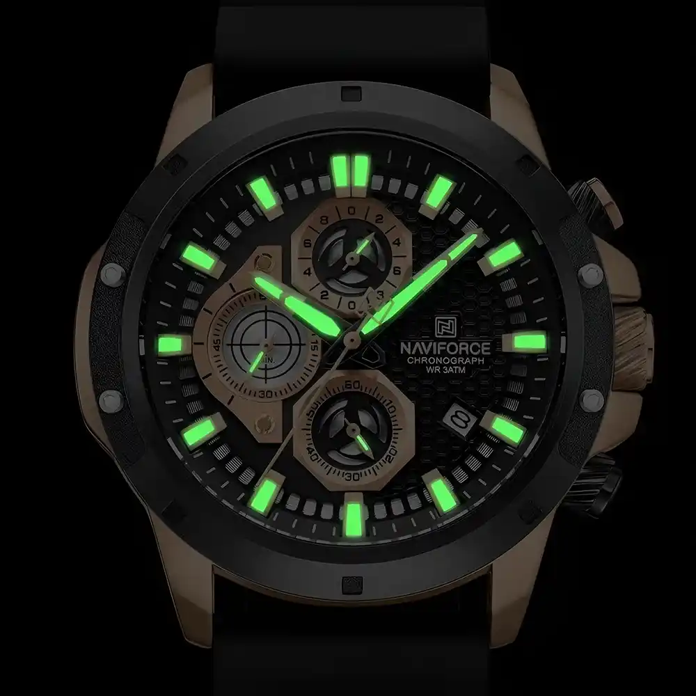 Relojes Económicos para Hombre - Naviforce NF8036 Negro