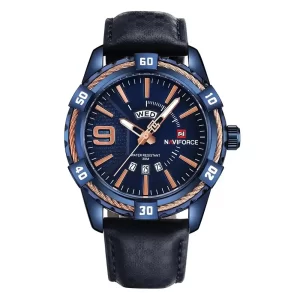Reloj para hombre de marca Naviforce NF9117L azul