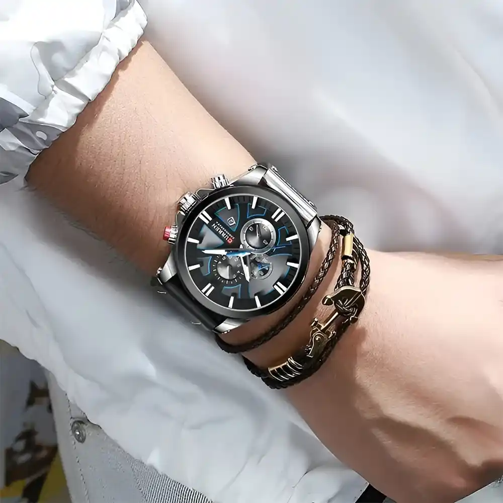 Relojes cuero hombre Curren 8346 exclusivos 3 Reloj pulso de cuero – Relojería FR