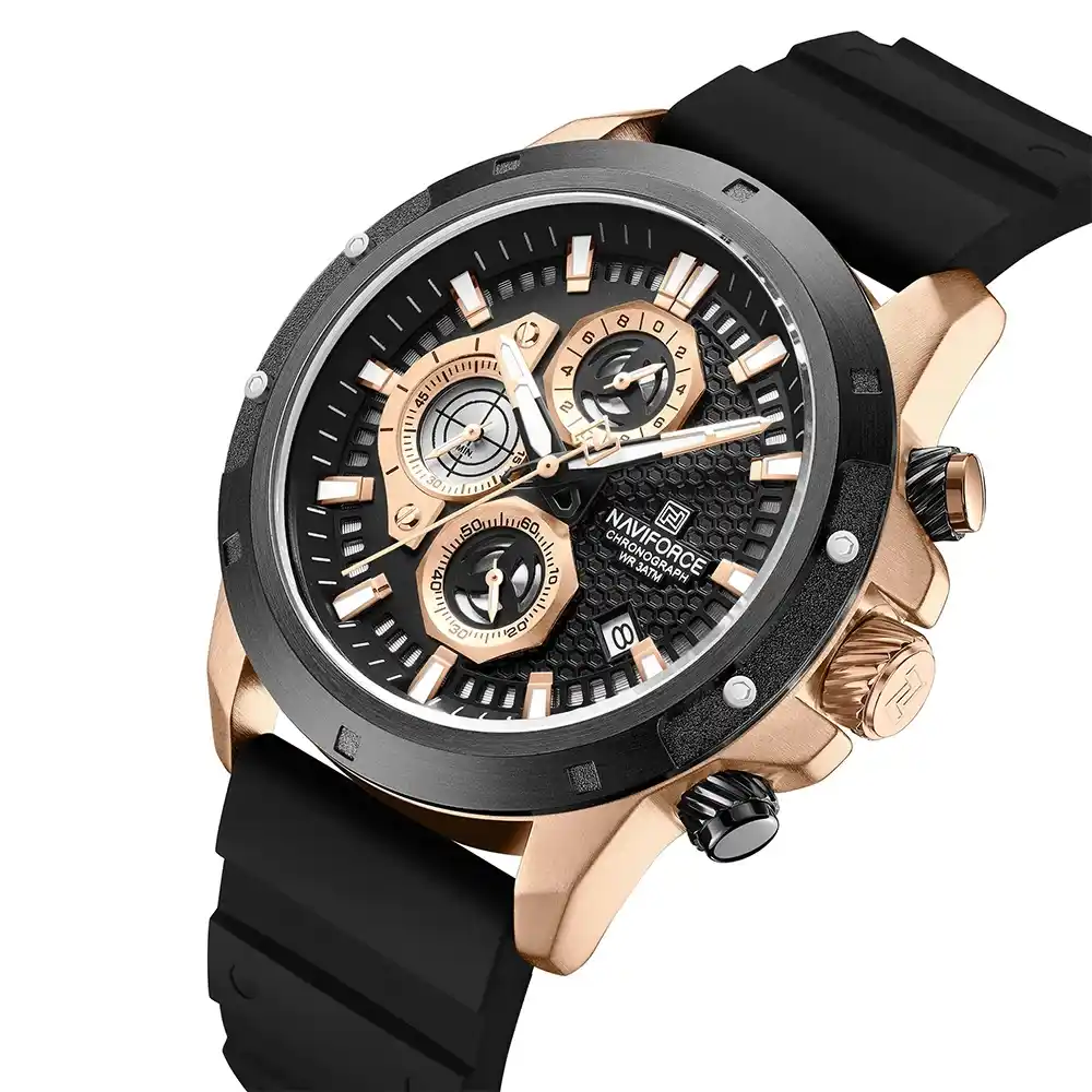 Reloj de Lujo para Hombre Naviforce NF8036 Negro