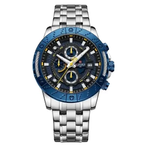 Reloj de Lujo Marca - Naviforce NF9227 Plateado Azul