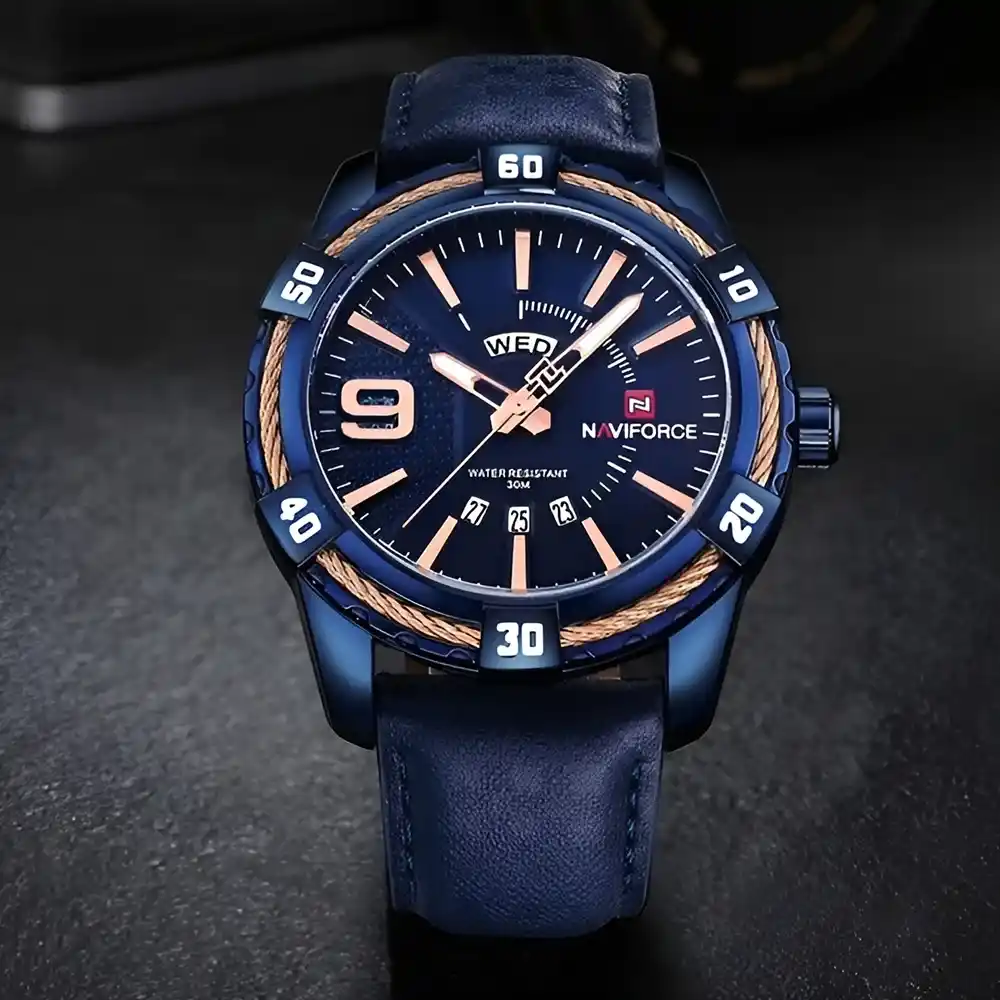 Reloj Correa de Cuero Naviforce NF9117L 2 Reloj Correa de Cuero Naviforce NF9117L de hombre