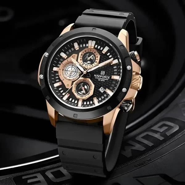 Reloj de Pulso para Hombre - Naviforce NF8036 Negro