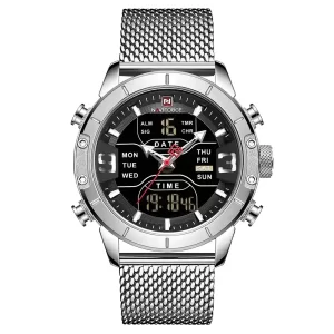 Marca de relojes en Colombia – Naviforce NF9153 Plateado