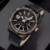 reloj-pulso-de-cuero-naviforce-nf9117l-hombre-análogo-cuarzo-color-negro Reloj de mano para hombre- Naviforce NF9117l cuarzo correa de cuero negro
