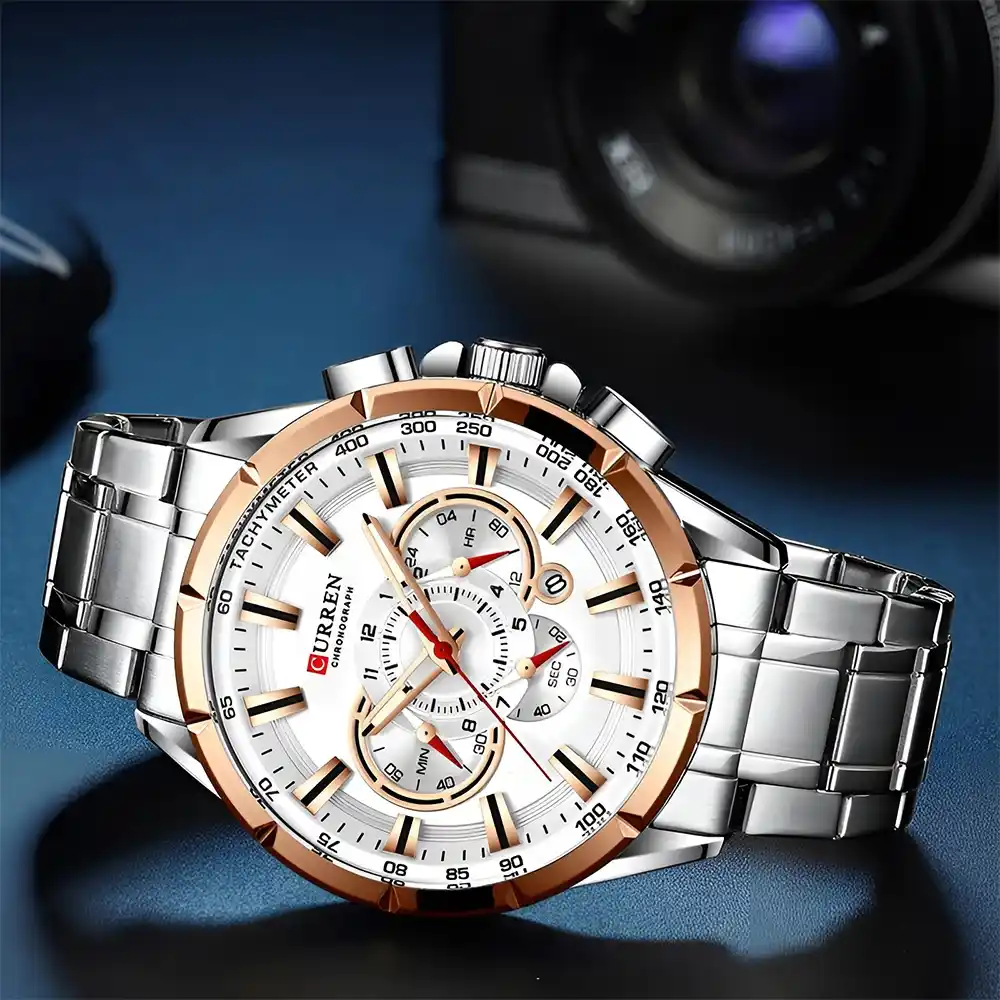 Relojes plateados hombre – Relojería FR