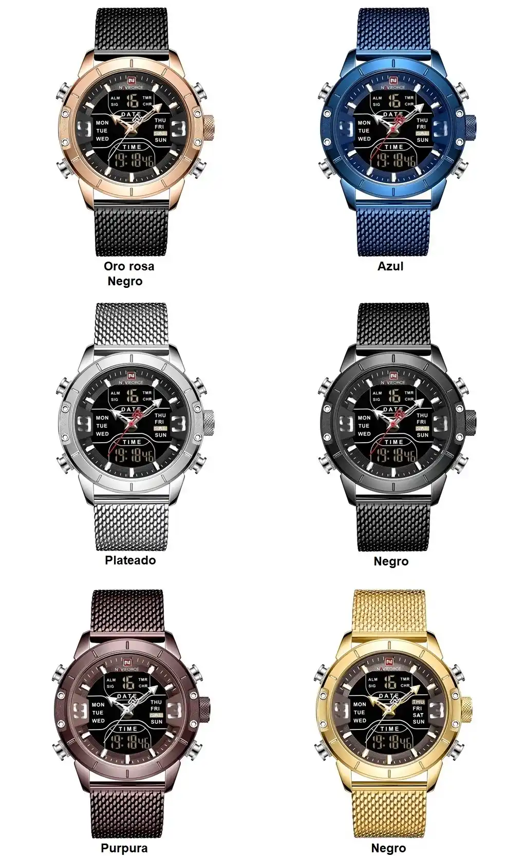 Relojes digitales análogos – Relojería FR
