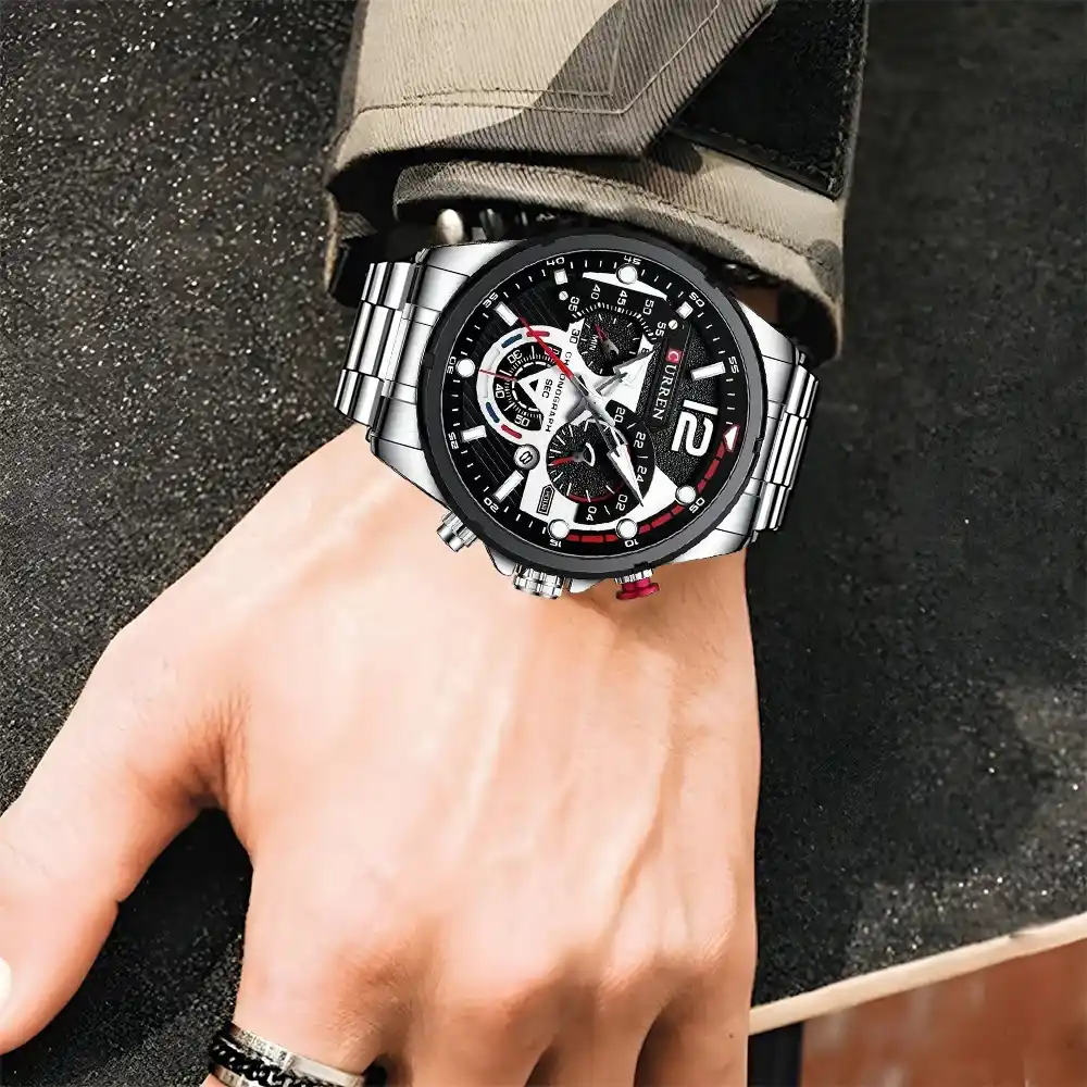 Curren 8395 marca reloj hombre cronógrafo 3 Precios relojes Curren | Relojería FR