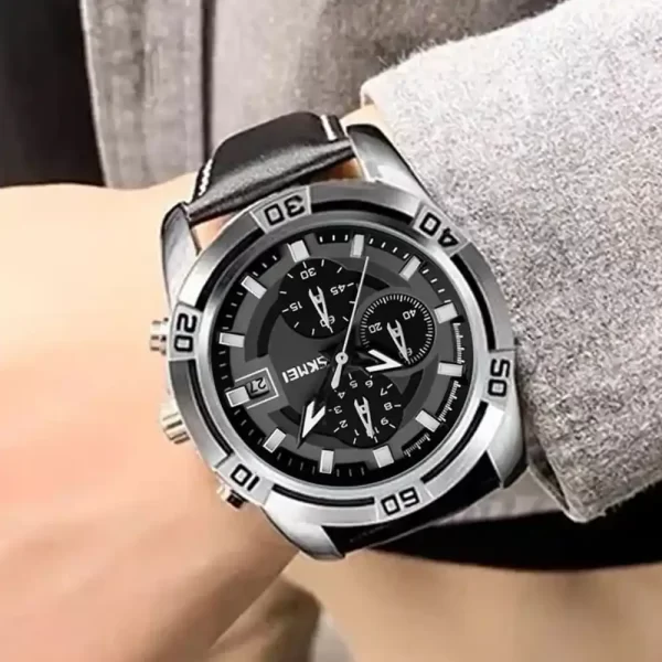 relojes-pulso-de-cuero-skmei Reloj con pulso de cuero | RelojeríaFR